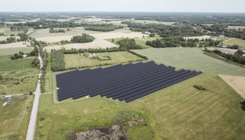 Skultes pagastā šogad sāks darboties saules elektrostacija