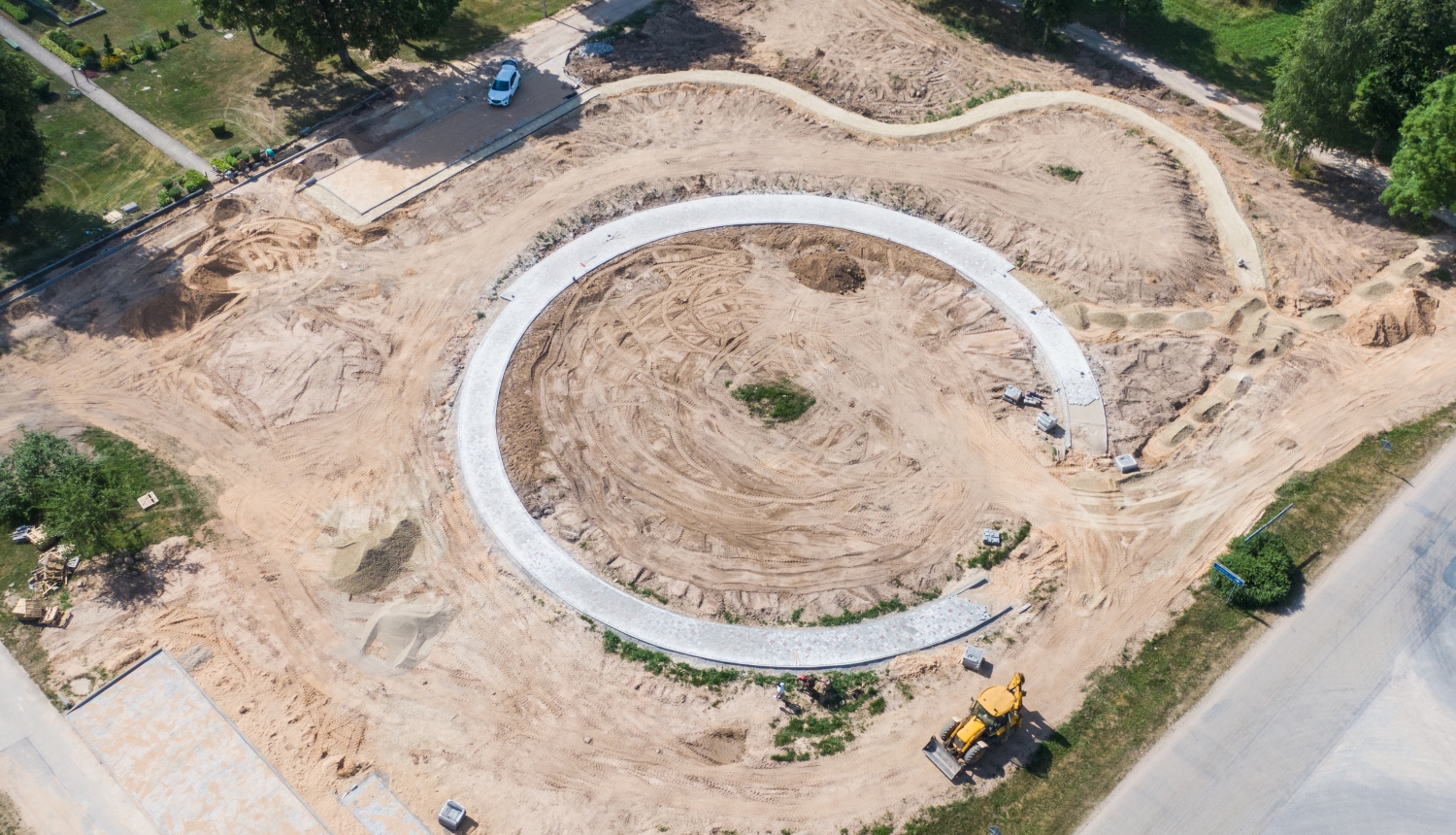 Jēkabpils novada Rubeņos top jauns skvērs