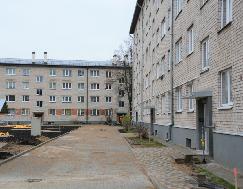 Valmierā realizē daudzdzīvokļu namu projektus