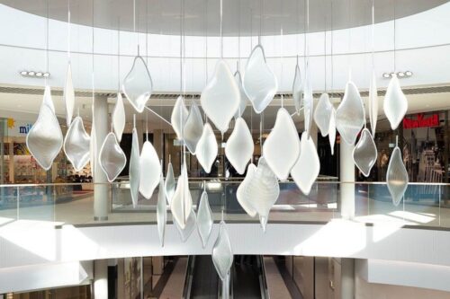 Noslēdzies interjera atjaunošanas projekts tirdzniecības centrā 