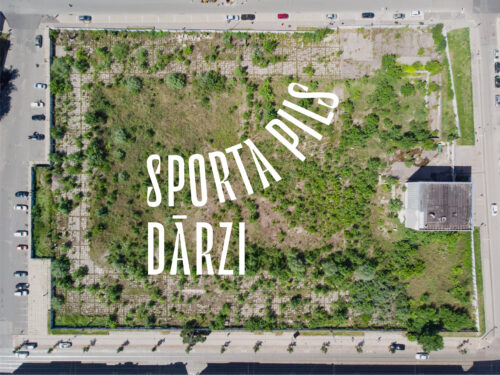 Bijušās Sporta pils teritorijā sāk ierīkot mazdārziņus