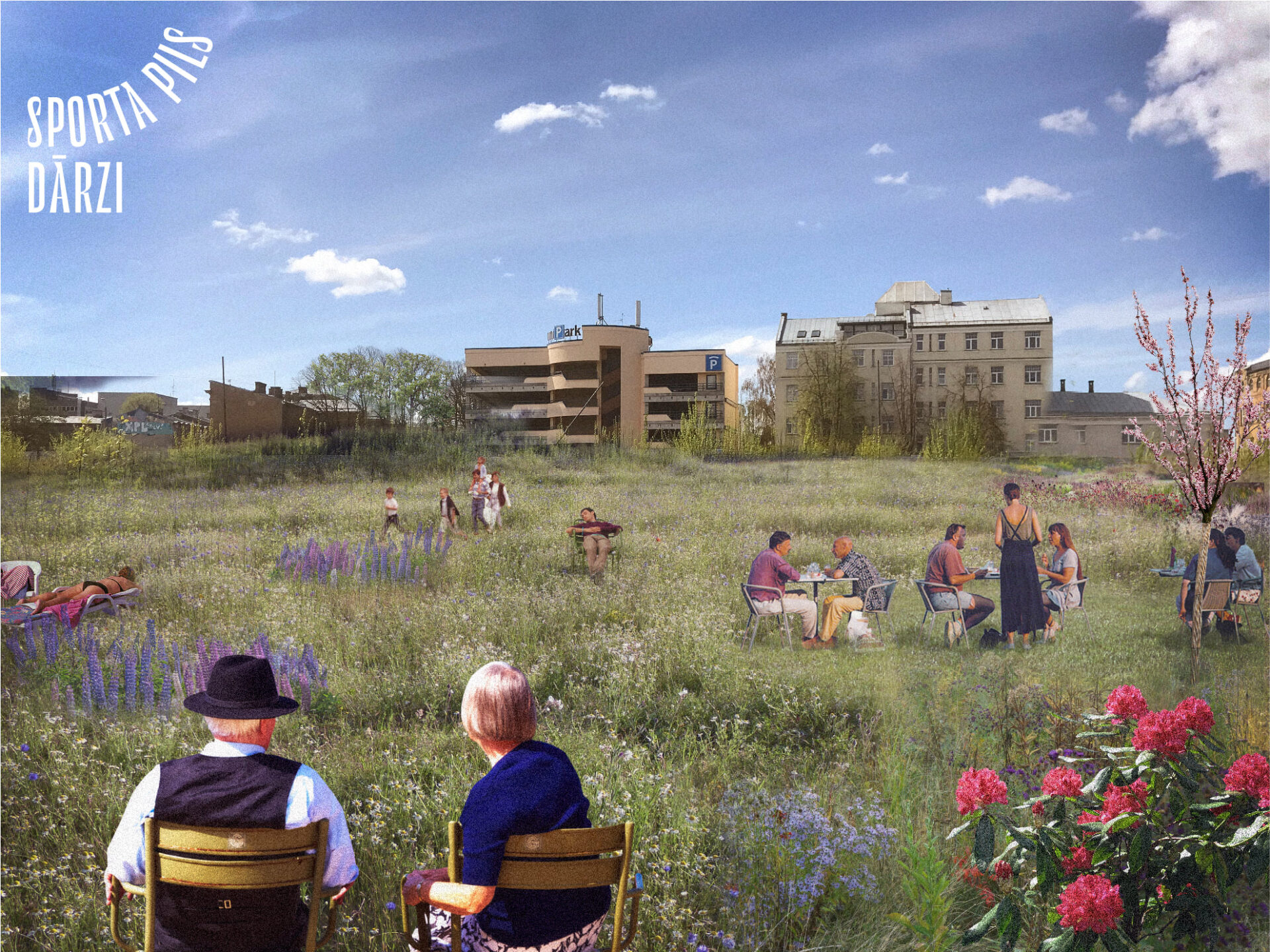 Bijušās Rīgas Sporta pils teritorijā plāno uz laiku ierīkot mazdārziņus