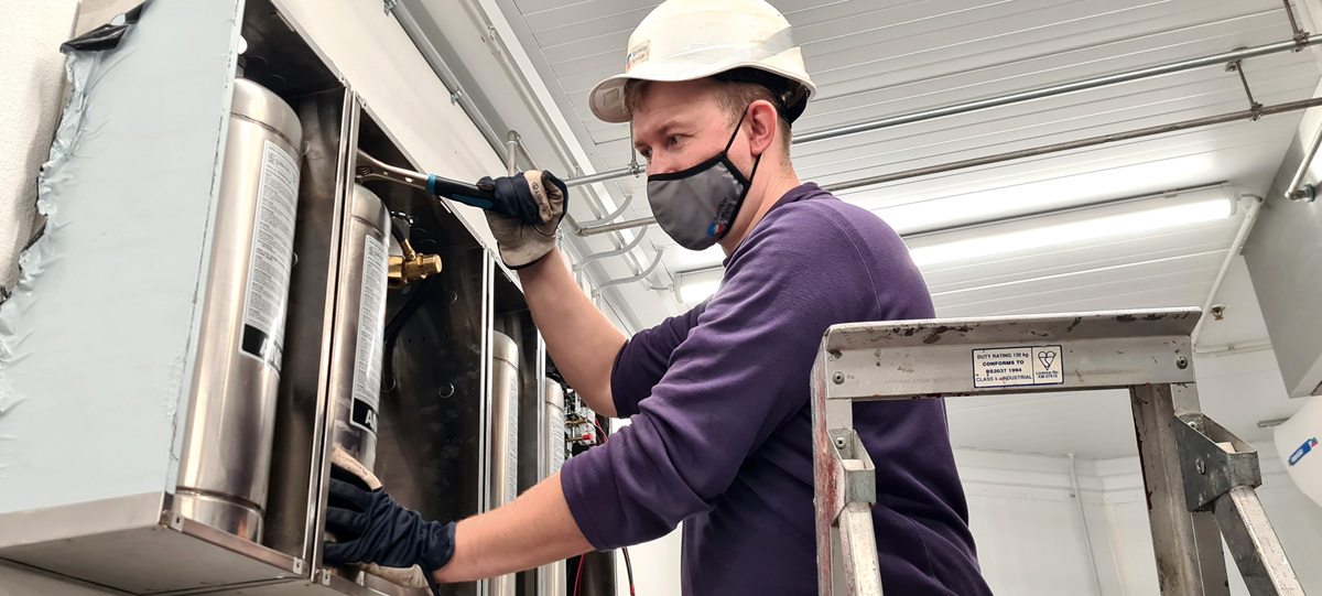 Uguns aizsardzība profesionālā virtuvē