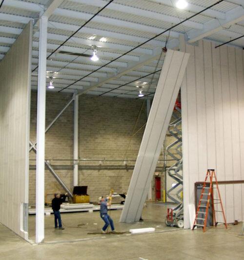 Starpsienu montāžas sistēma