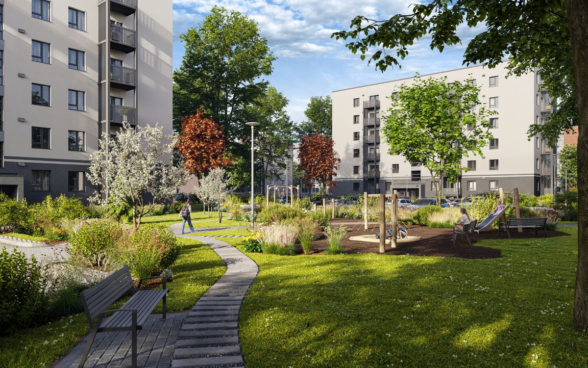 Pārdaugavā taps jauns dzīvojamo māju projekts “Šampētera kvartāls”