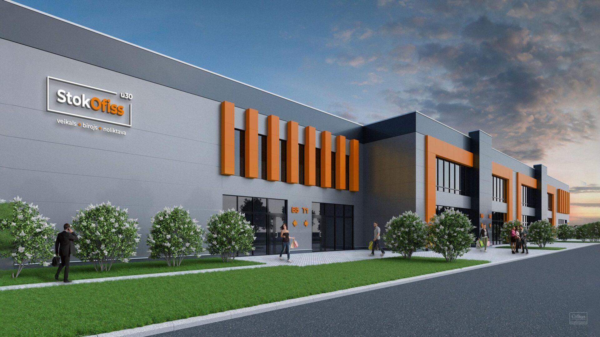Rīgā top jauns biznesa komplekss “StokOfiss U30”