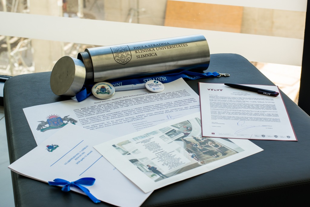 Stradiņa slimnīcas topošajā korpusā iemūrē laika kapsulu