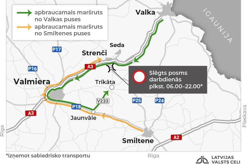 Pie Strenčiem pārbūvēs tiltu pār Gauju, saglabājot vēsturisko bruģi