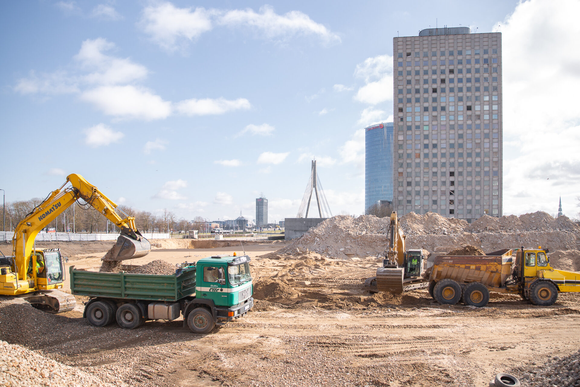 Preses nama kvartālā sāk pirmās kārtas būvniecību