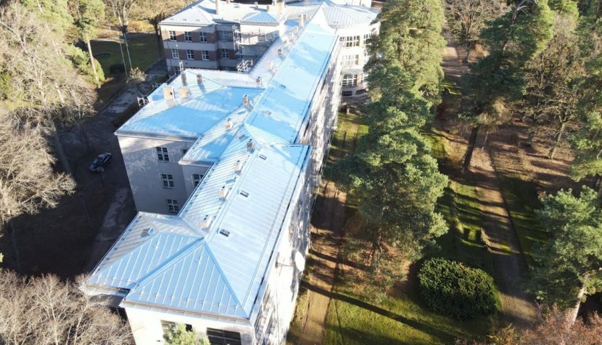 Pārbūvēta daļa no rehabilitācijas centra “Tērvete” jumta