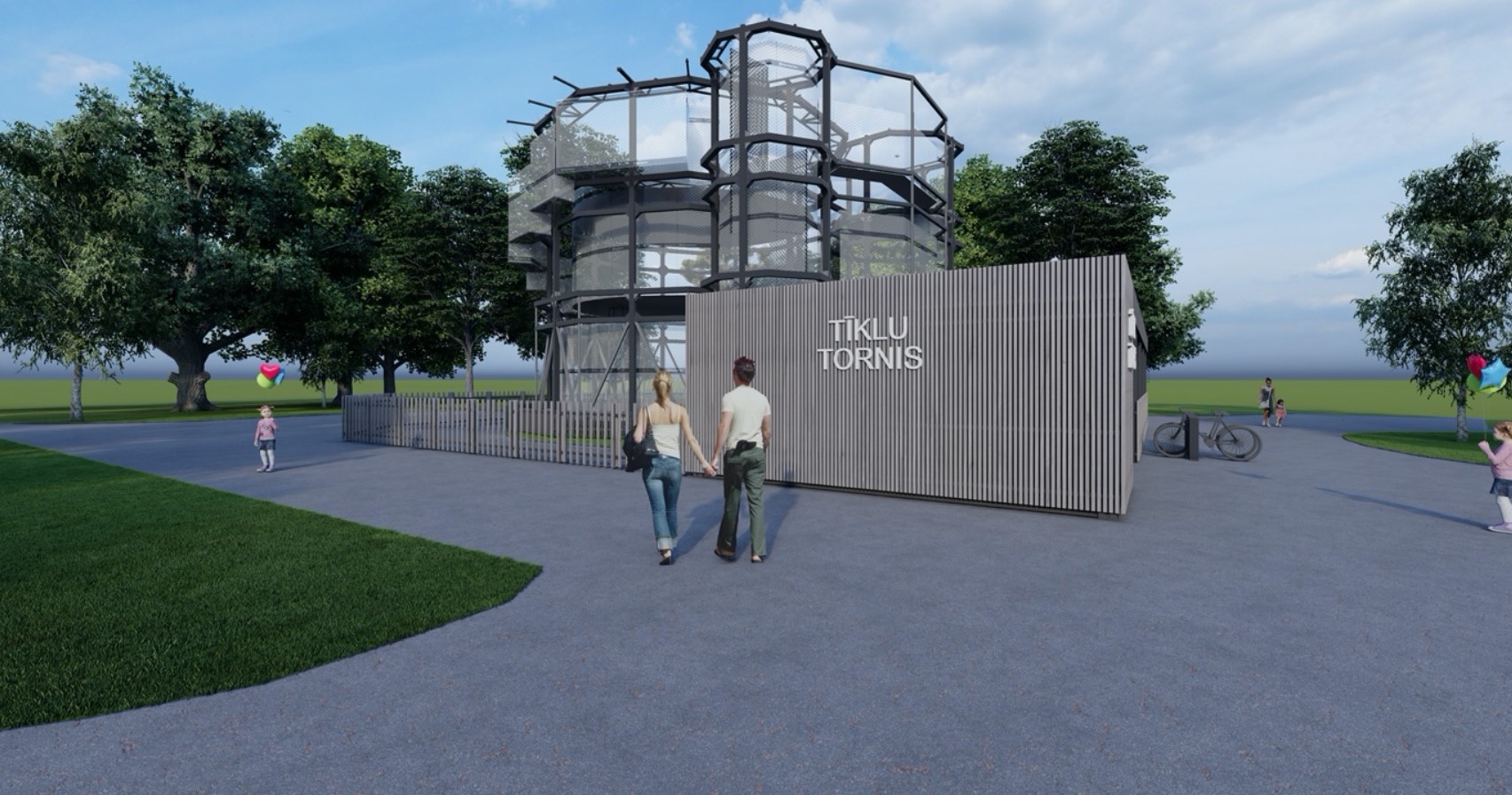 Jūrmalas parkā Liepājā būvēs brīvdabas atpūtas objektu