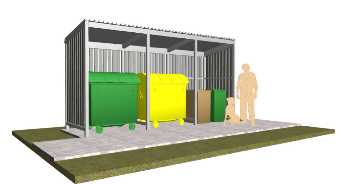 Rīdzinieku vajadzībām izstrādāti tipveida atkritumu konteineru novietņu projekti