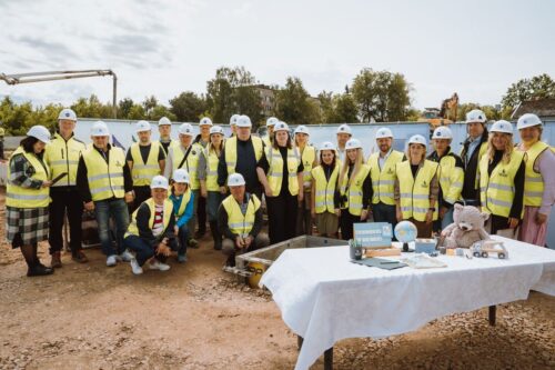 Mārupes novada Tīrainē sāk jauna bērnudārza būvniecību