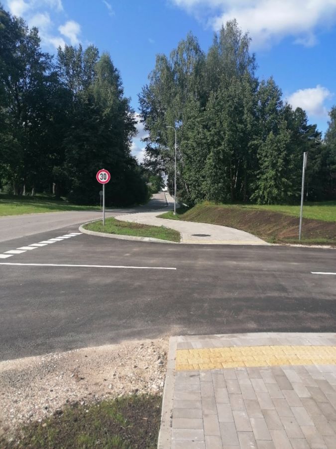 Tukumā pabeigta infrastruktūras izbūve vairākos ielu posmos