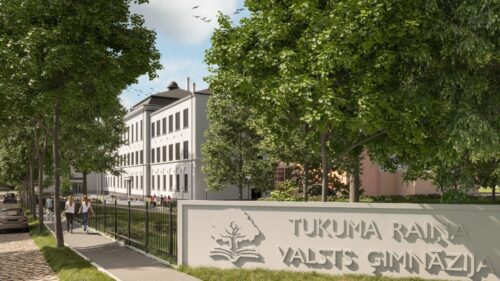 Izstrādāts būvprojekts Tukuma Raiņa Valsts ģimnāzijas pārbūvei