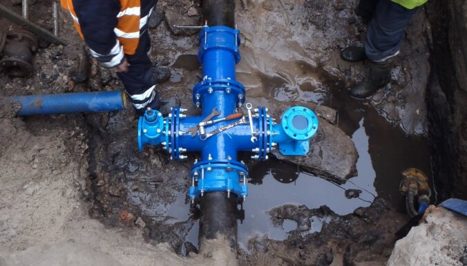 Rīgā paplašinās ūdensapgādes un kanalizācijas tīklu