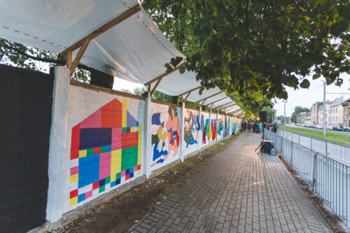 Uzpoš vēsturiskās Vidzemes maiznīcas teritoriju