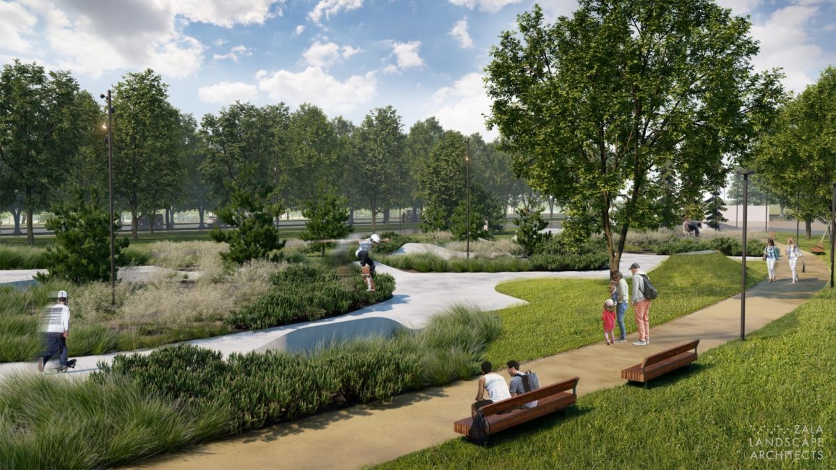 Okupācijas pieminekļa vietā plāno ainavisku, labiekārtotu parku