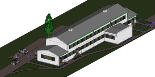 Kuldīgā agrāko bērnudārzu pārbūvēs par dzīvojamo māju