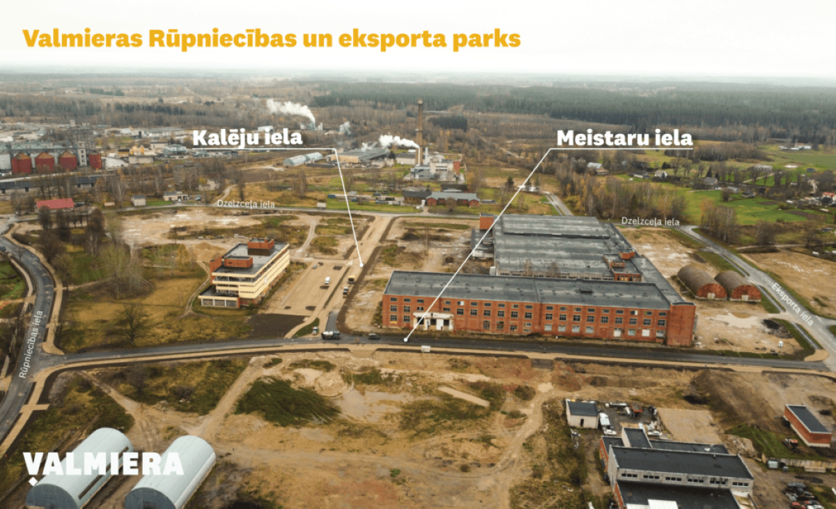 Izveidotas divas jaunas ielas Valmierā