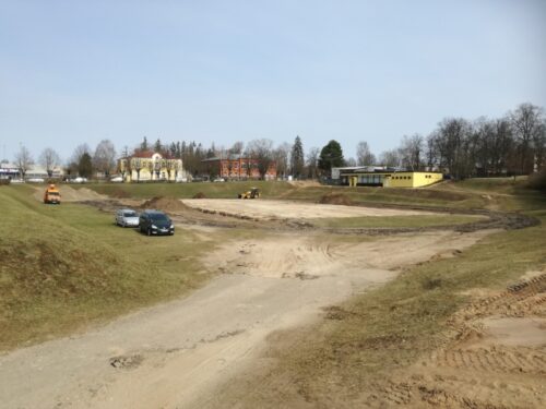 Valmierā būvē sporta un aktīvās atpūtas parku