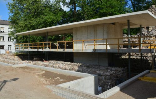 Valmierā būvē pils kultūrvides centra ēku