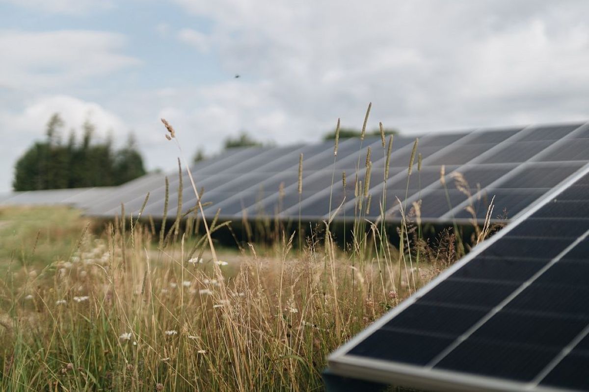 Darbu sācis saules enerģijas parks “Vārme” Kuldīgas novadā