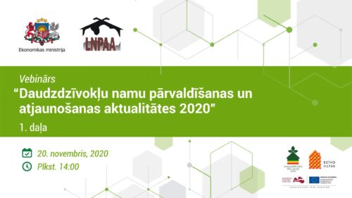Notiks vebināru cikls par energoefektivitāti un kvalitatīvu būvniecību