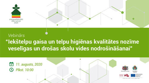 Rīko vebināru par veselīgu iekštelpu vidi skolās