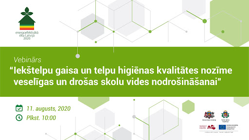 Rīko vebināru par veselīgu iekštelpu vidi skolās