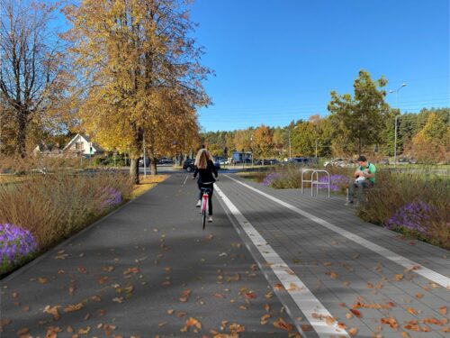 Sākta veloceļa izbūve maršrutā Rīga - Babīte - Piņķi