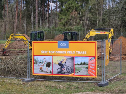 Ogrē top asfaltēta velotrase