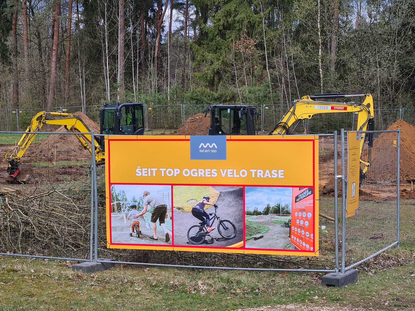 Ogrē top asfaltēta velotrase