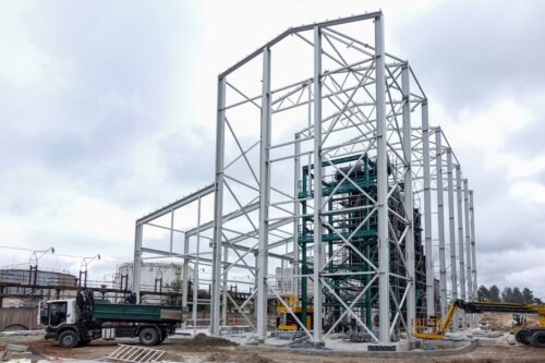 Ventspils atkritumu koģenerācijas stacijas būvniecībā sācies nobeiguma posms