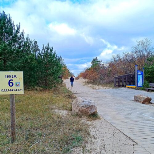 Ventspilī pārbūvēs 6. ieejas laipu uz pludmali pie jūras