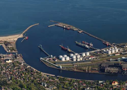 Ventspilī atjaunots Ziemeļu mols