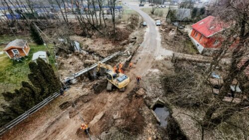 Siguldas novadā sākta Vildogas ceļa pārbūve