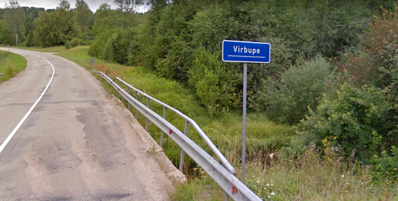 Starp Sabili un Rendu pārbūvēts tilts pār Virbupi