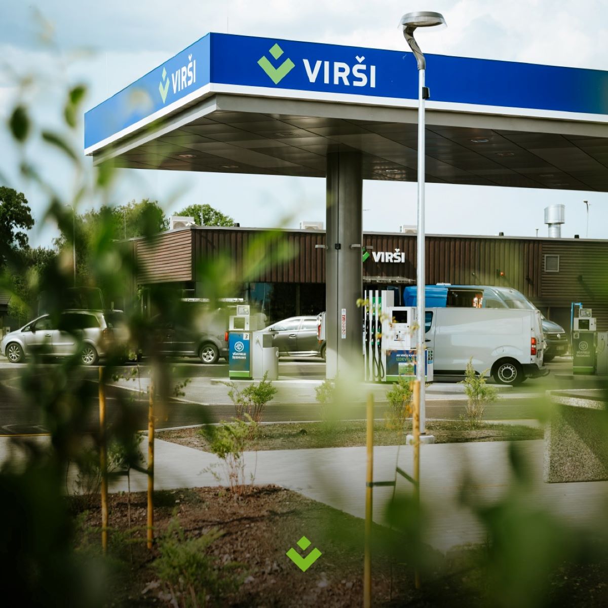 “Virši” turpina jaunu uzpildes staciju būvniecību
