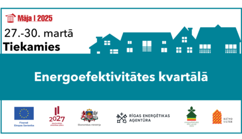 Izstādē “Māja I 2025” aicina apmeklēt Energoefektivitātes kvartālu