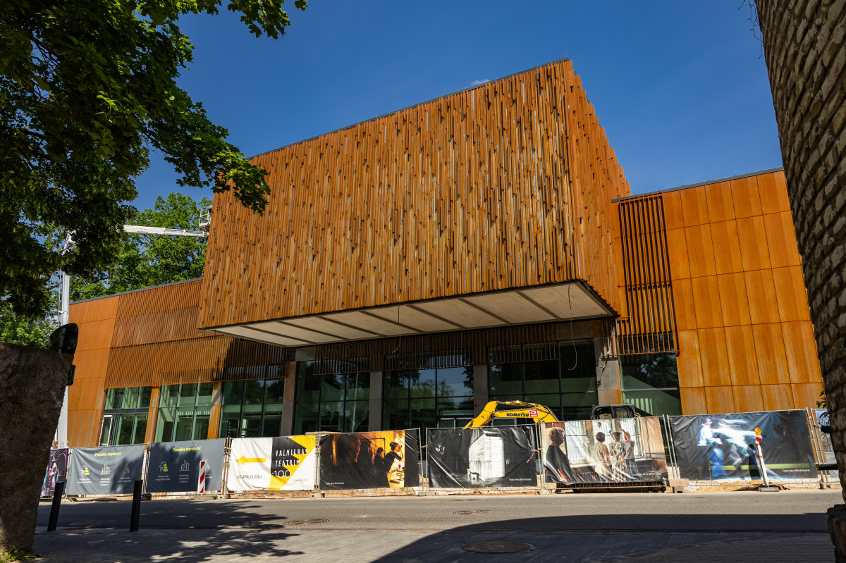 Noslēgumam tuvojas Valmieras drāmas teātra pārbūve