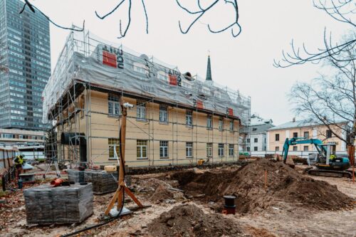 VNĪ veic Patentu valdes telpu pārbūvi un labiekārtošanu