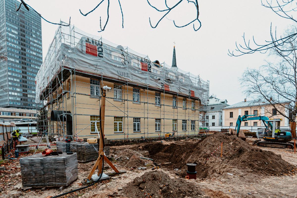 VNĪ veic Patentu valdes telpu pārbūvi un labiekārtošanu