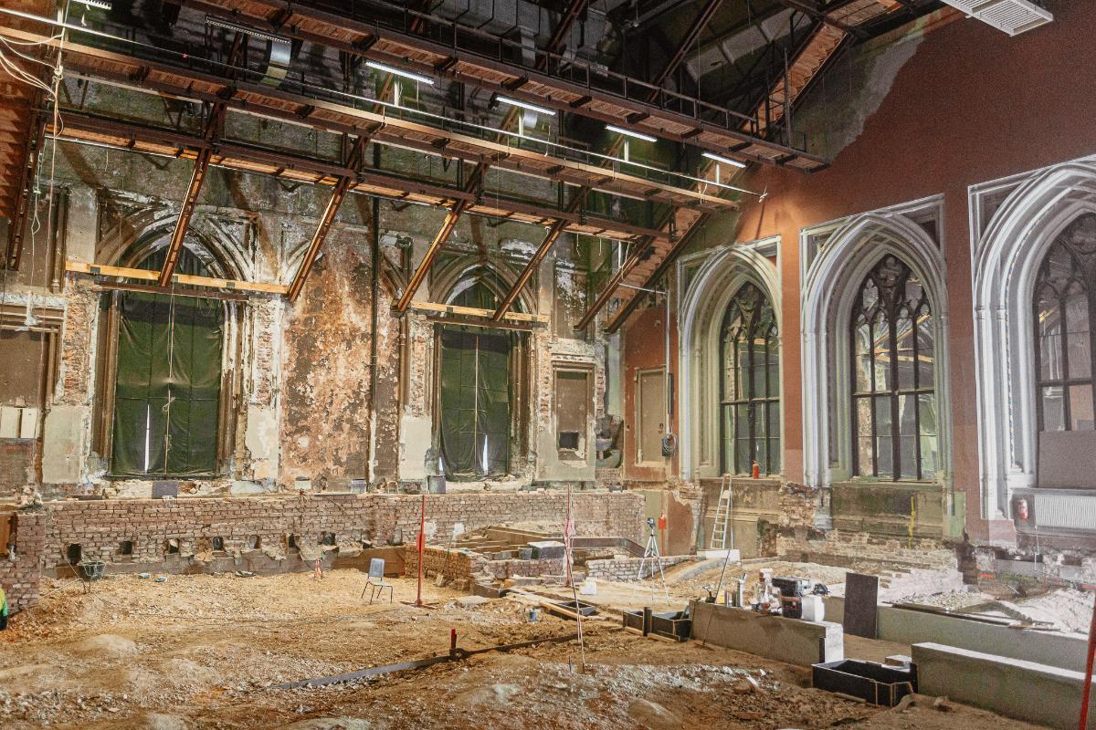 Lielās ģildes atjaunošanas laikā atklājas nezināmas vēstures liecības