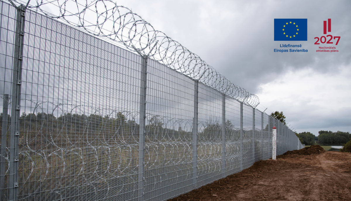 Sāk īstenot projektu ārējās sauszemes robežas apsardzībai