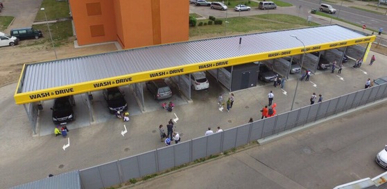 “Wash and Drive” investējis miljonu eiro automazgātavas izveidē Rīgā