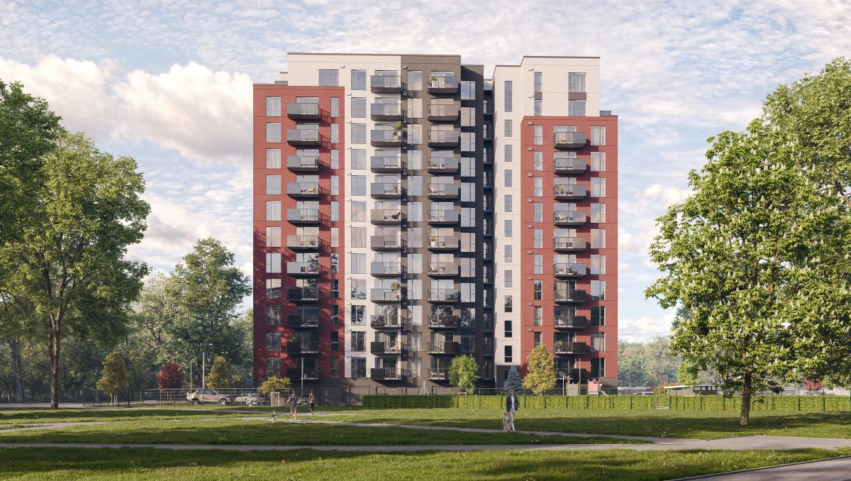 “YIT” uzsāk 13 stāvu dzīvojamā nama būvniecību Zolitūdē, Rīgā