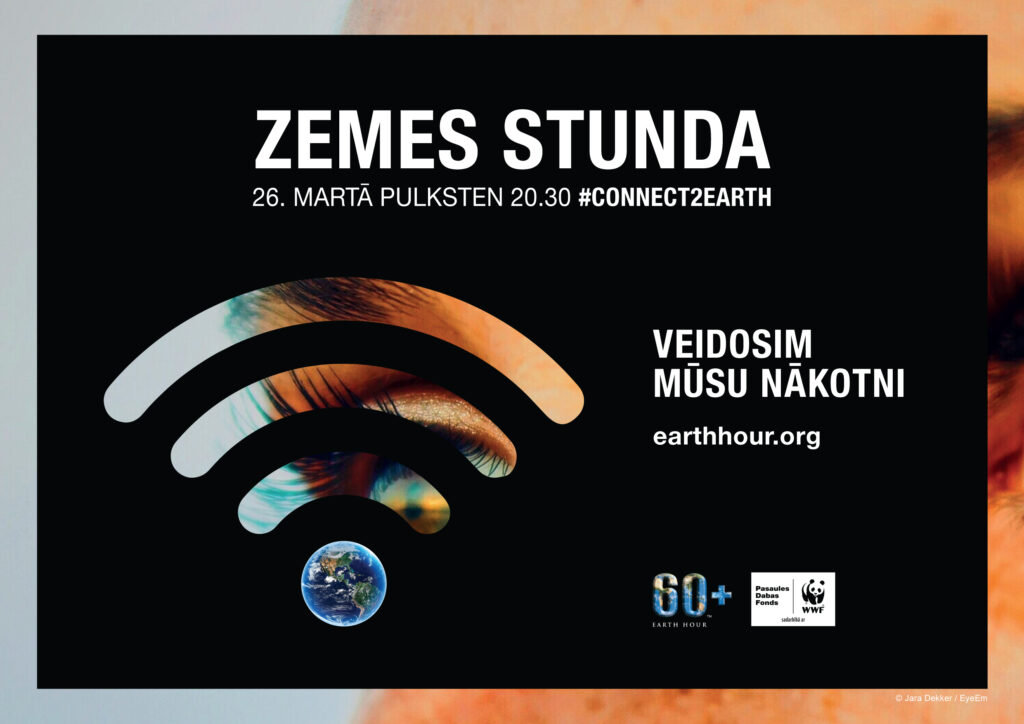 “Zemes stundā” aicina iesaistīties planētas nākotnes veidošanā