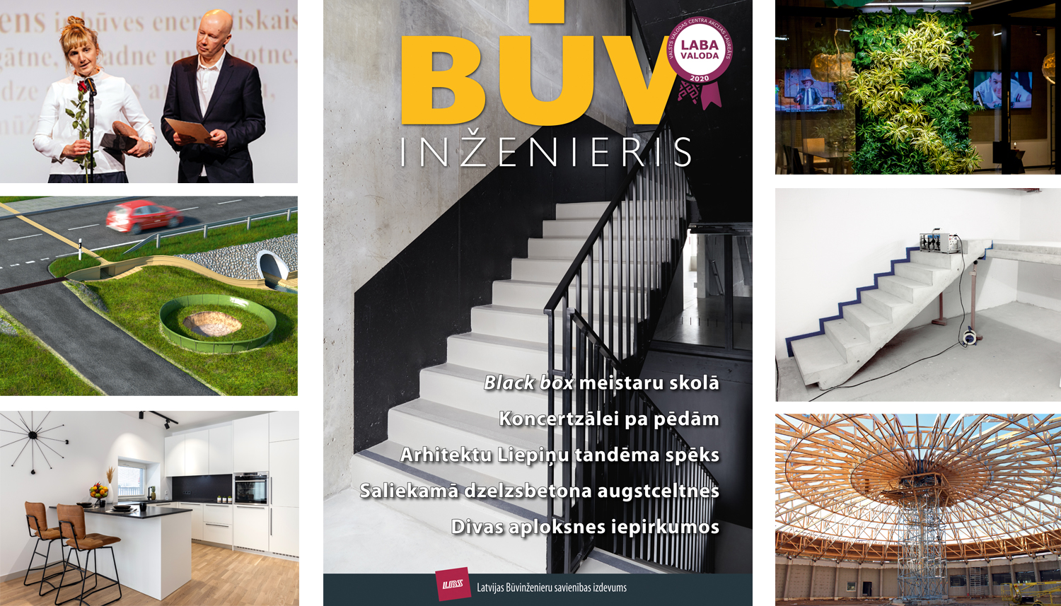 Aprīļa “Būvinženierī” – arhitekti Liepiņi, klimata tuneļi un gaisa biofiltri