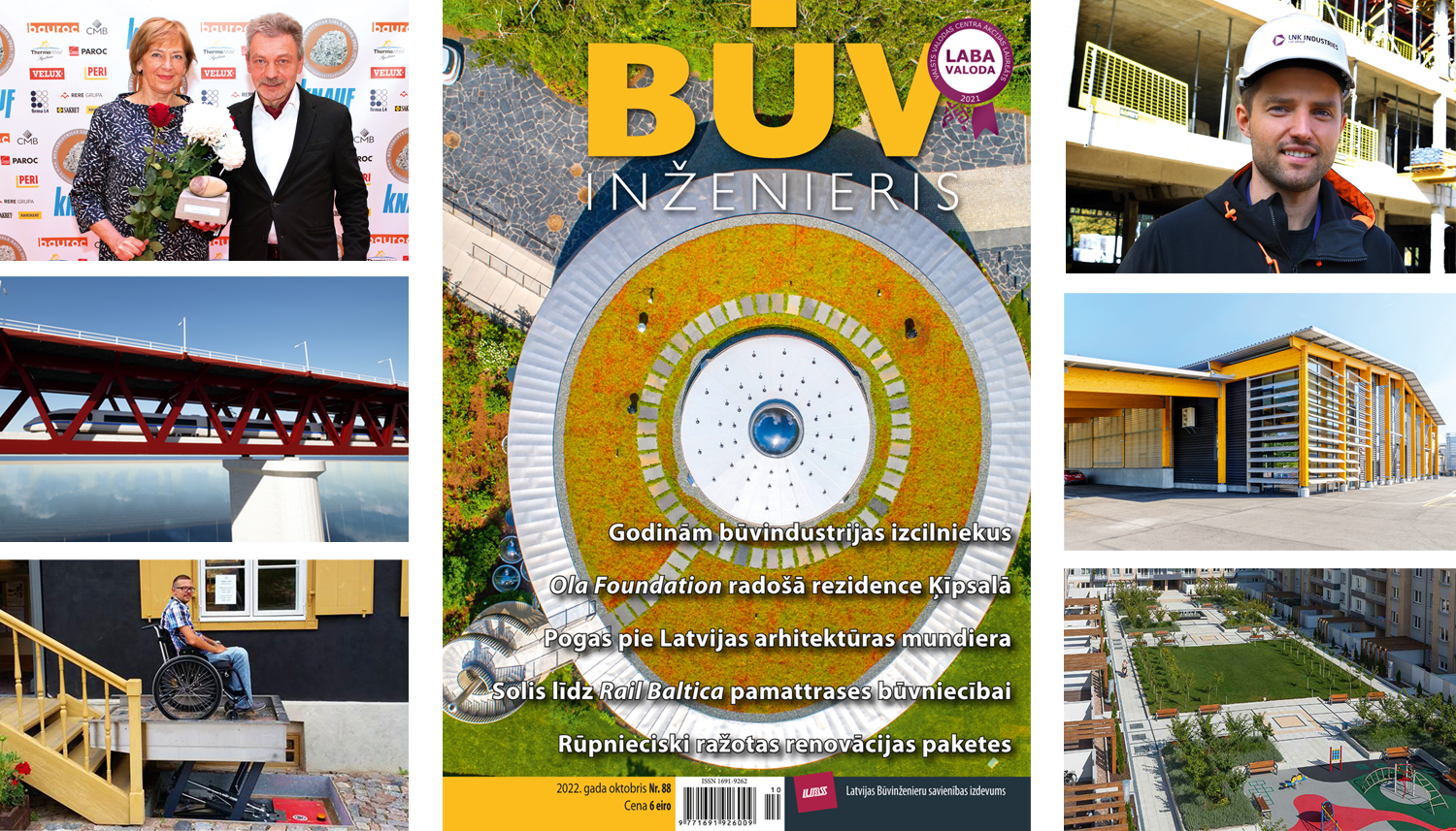 Jaunajā “Būvinženierī” – Ķīpsalas “Ola”, Pogas pie Latvijas arhitektūras mundiera